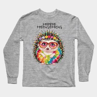 Hippie Hedgehog Long Sleeve T-Shirt